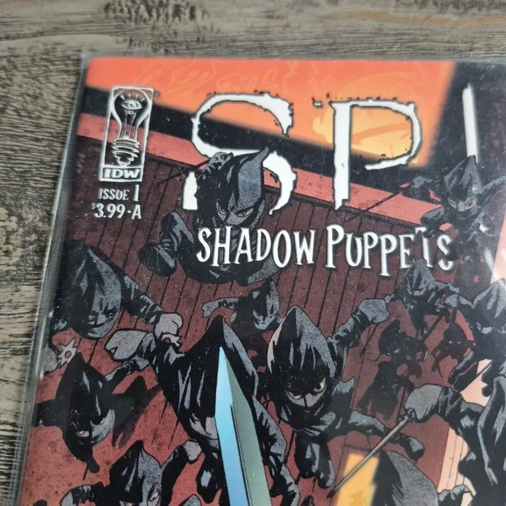 Spike Shadow Puppets #1 A Comic Book 2007 IDW Publishing Buffy Vampire Slayer